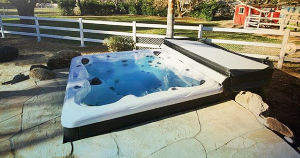 in ground hot tubs