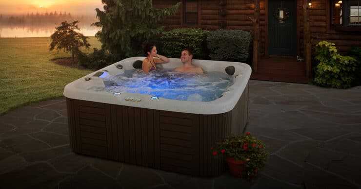 plug and play hot tub