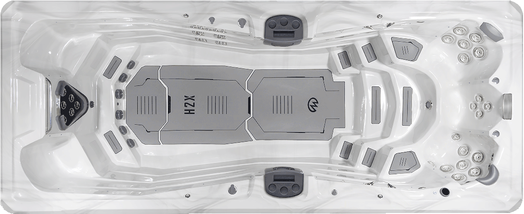 Challenger 19D MAX Swim Spa Downshot